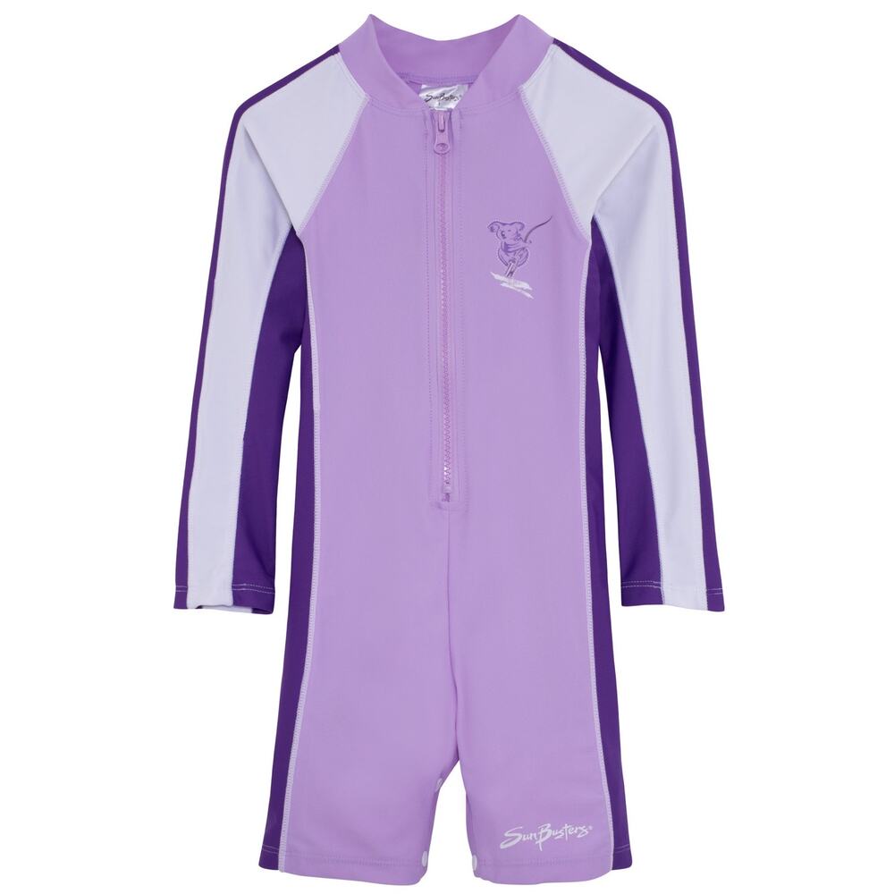 SunBusters Girls 4/5 Sunsuit UPF 50+ Mallow Purple NWT